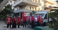 Alanya Kızılay'dan depremzedelere yardımlar sürüyor
