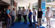 Alanya MHP'den turizm esnafına ziyaret