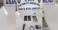 Alanya'da elektronik hırsızı yakalandı