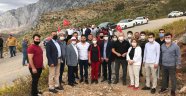 Alanya'da millet ittifakı fidan dikti