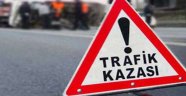 Alanya'da otomobil refüje çarptı: 1 yaralı