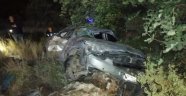 Alanya'da otomobil uçuruma yuvarlandı: 1‘i ağır 5 yaralı