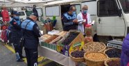 Alanya'da pazar esnafına hijyen denetimi