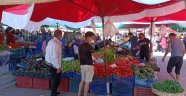 Alanya'da pazar yerleri bugün açıldı