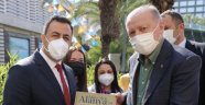 Alanya'nın kitabı Cumhurbaşkanı Erdoğan'a verildi