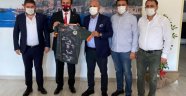 Alanyaspor’dan Yeni Müdür Yılmaz’a ziyaret