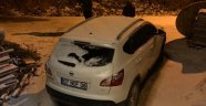 Alanya'ya kar yağdı