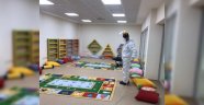 ALKÜ uygulama anaokulu dezenfekte edildi