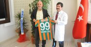 Başhekim Yazan'a 'hayırlı olsun' ziyareti
