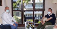 Başkan Böcek’den Şahin’e ziyaret