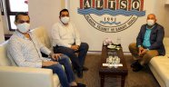 Başkan Şahin, bankacıları ağırladı