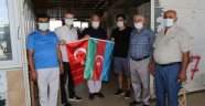 Başkan Şahin bayrak kampanyasına devam ediyor