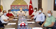 Başkan Şahin muhtarların taleplerini dinledi