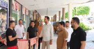 Başkan Toklu’dan esnaf ziyareti