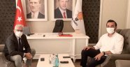 Başkan Toklu ve Aslan bir araya geldi