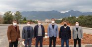 Başkan Toklu, yeni çevre yolunda incelemelerde bulundu