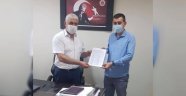 Başkan Türkdoğan mazbatasını aldı