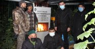 Başkan Türkdoğan üreticilerle birlikte don nöbeti tuttu