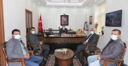 Başkan Yiğit'ten Kaymakam Ürkmezer'e ziyaret
