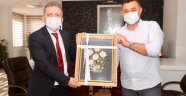 Başkan Yücel’den Ergen’e ziyaret