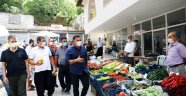 Başkan Yücel, Gedevet'te pazarı denetledi