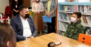 Başkan Yücel kitap kurtlarını ağırladı
