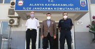 Başkan Yücel'den Komutan Mindivanlı'ya ziyaret