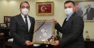 Başsavcı Kesgin’den Başkan Yücel’e veda ziyareti