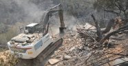 Bayır’da yangının ardından çalışmalara başlandı
