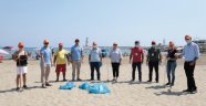 Deniz çöpleri izleme programı Alanya’da uygulandı
