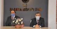 İl Müftüsü Artan'dan Alanya'ya veda ziyareti