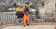Japon gezgin Alanya'ya da uğradı
