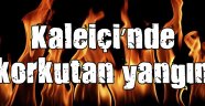 Kaleiçi’nde yangın korkuttu