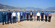 Kaymakam Ürkmezer, Alanya limanını ziyaret etti