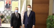 Kaymakam Ürkmezer’den Müdür Er’e ziyaret