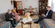 Kaymakam Ürkmezer’den şehit ailesine ziyaret