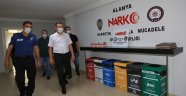 Kaymakam Ürkmezer emniyetteki çalışmaları yerinde inceledi