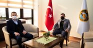 Kaymakam Ürkmezer ve Başkan Yücel istişare etti