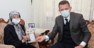 Kaymakam Ürkmezer'den hayırsever Alaettinoğlu'na ziyaret