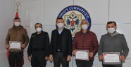 Kaymakam Ürkmezer'den Jandarmaya başarı belgesi