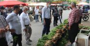 Kaymakam Ürkmezer'den pazar denetimi