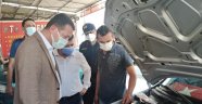 Kaymakam Ürkmezer'den sanayi ziyareti