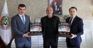 Kaymakamlardan Başkan Çavuşoğlu'na ziyaret