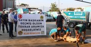 Klas kankilerden Başkan Yücel'e jest