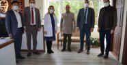 Lakadamyalı'dan Aldemir'e hayırlı olsun ziyareti