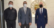 Lakadamyalı'dan Tekin'e hayırlı olsun ziyareti