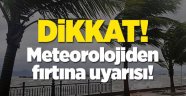 Meteoroloji’den Alanya'ya fırtına uyarısı!
