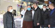 MHP Alanya esnafın sorunlarını dinledi