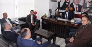 MHP'den Mustafa Toklu'ya ziyaret