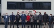 Müdür Yılmaz kan bağışına bulundu